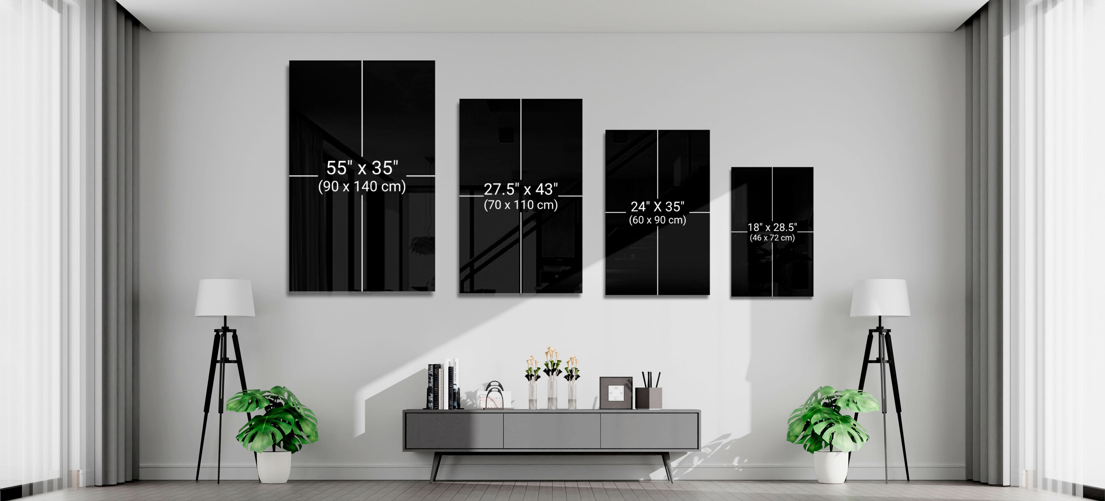 Pink Pineapple Glass Wall Art